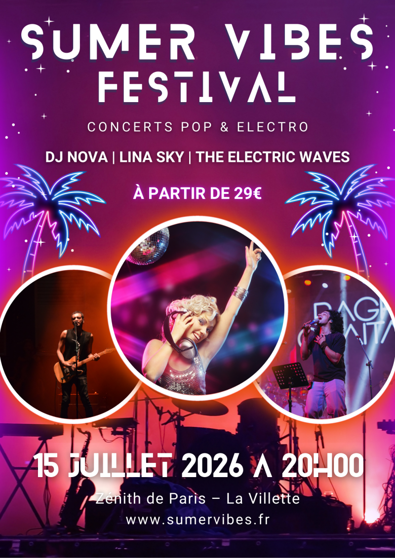 Affiche Summer vibes festival