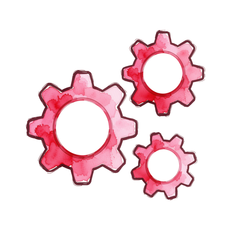 Étape d'ajustements et retouches du design par Okami Studio