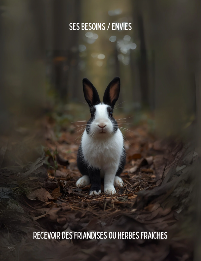 Oracle communication animale - lapin vivant