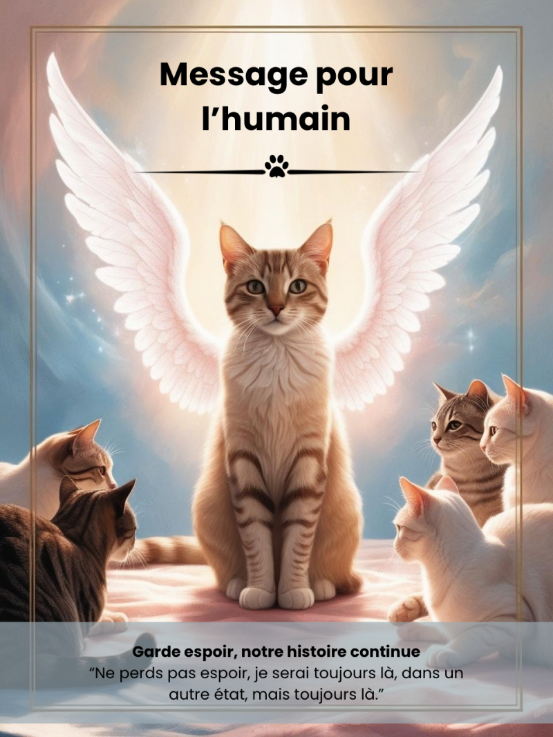 Oracle communication animale - chat décédé