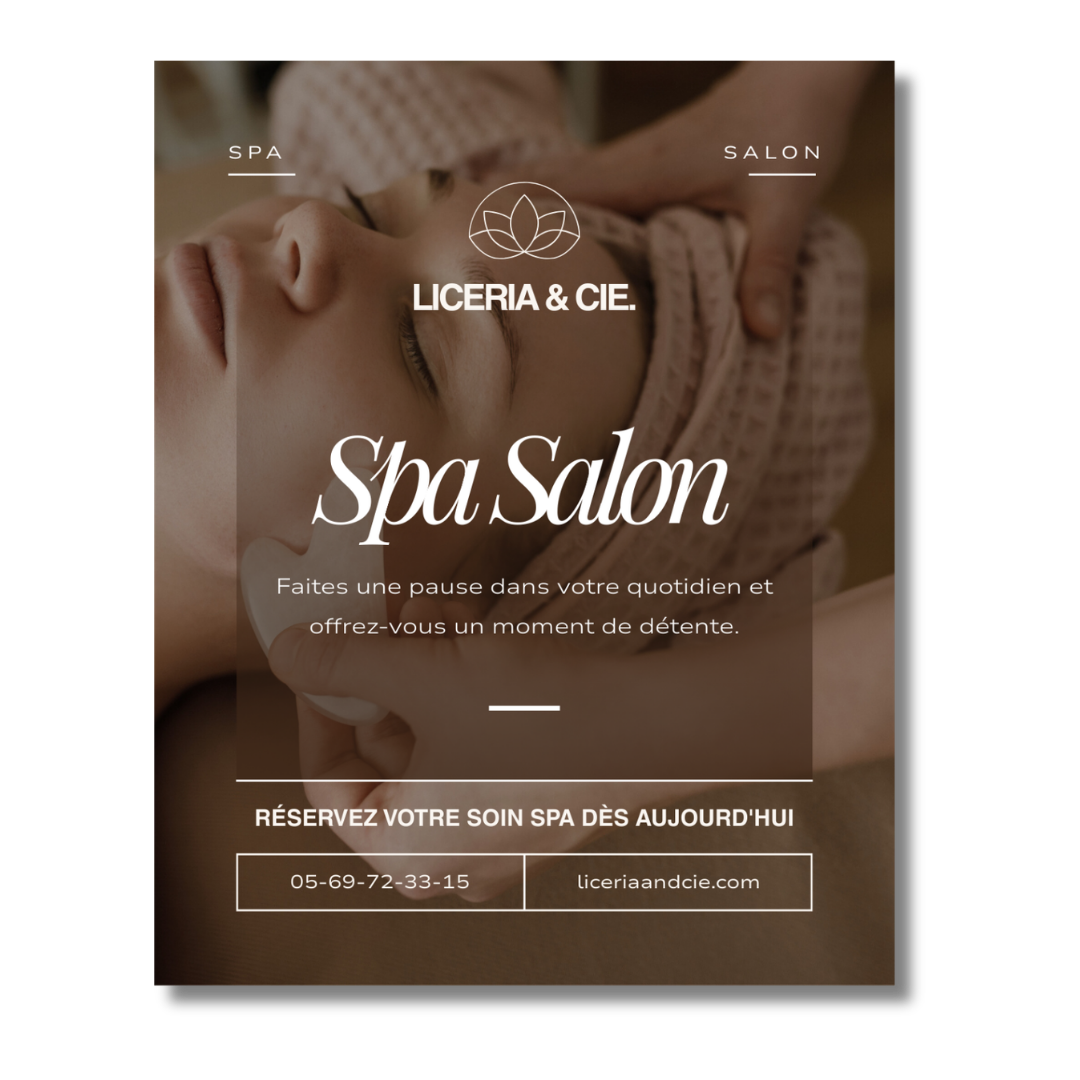 Template de post instagram personnalisé pour communication visuelle par Okami Studio