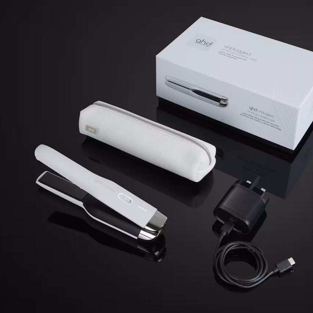 GHD UNPLUGGED STYLER - PIASTRA PER CAPELLI SENZA FILI NERA (LAMELLE 22MM)