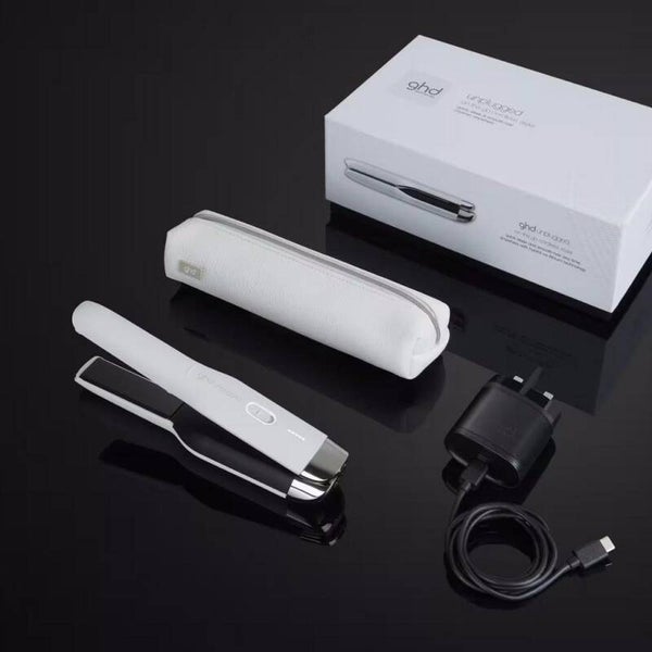 GHD UNPLUGGED STYLER - PIASTRA PER CAPELLI SENZA FILI NERA (LAMELLE 22MM)