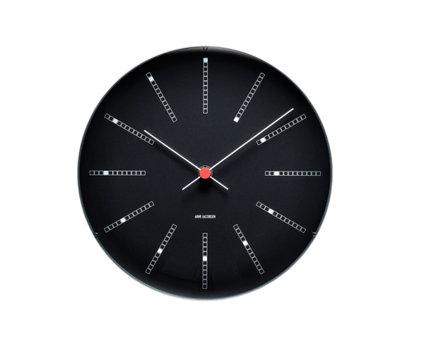 Reloj de Pared AJ Bankers 29 cm, Negro