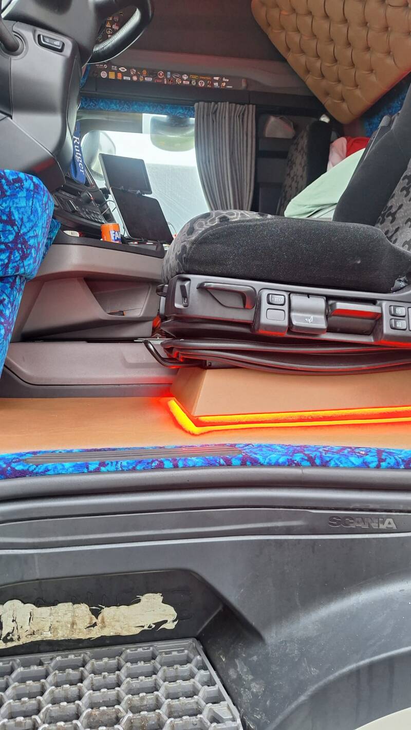 SET STOELHOEKEN SCANIA NEXT GENERATION