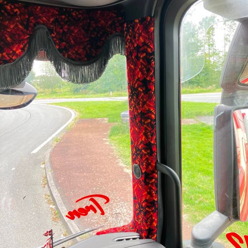 Raamstijlen Deense pluche  Scania Next Gen
