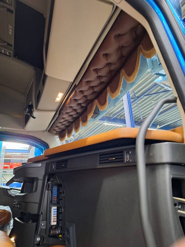 Zonneklepplaat  volvo fh 4 fh 5