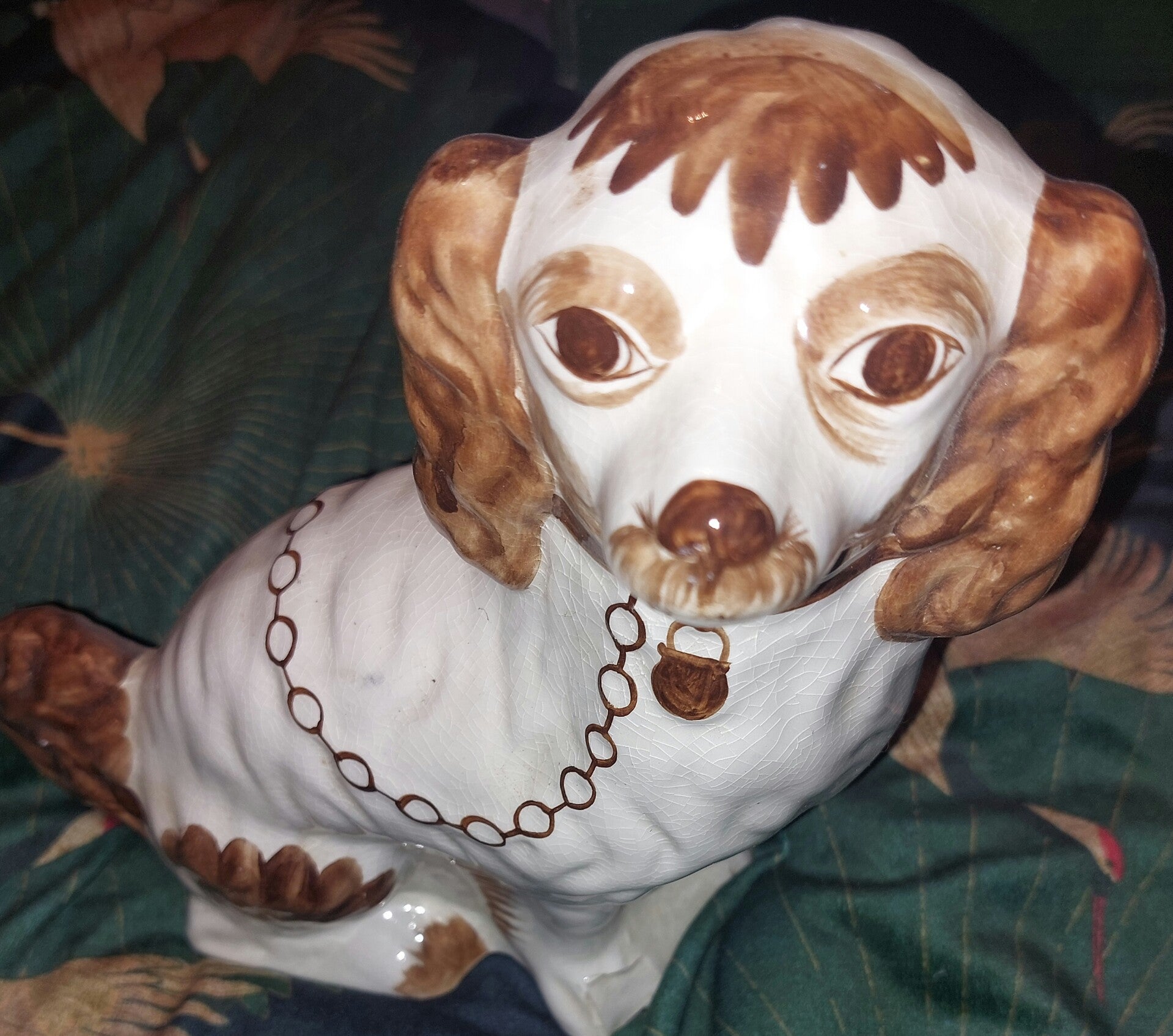 Staffordshire hand painted English Spaniel