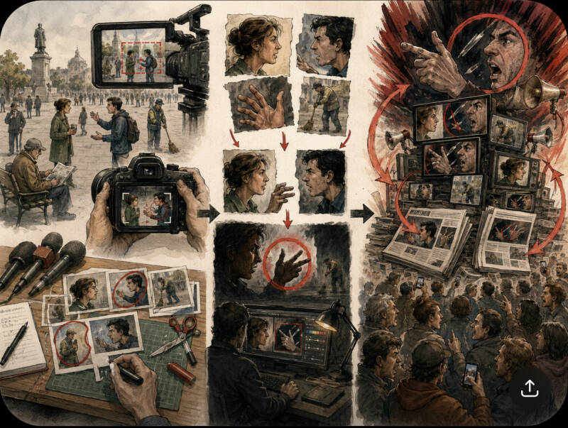 El Al flight 1862: selectie en framing
