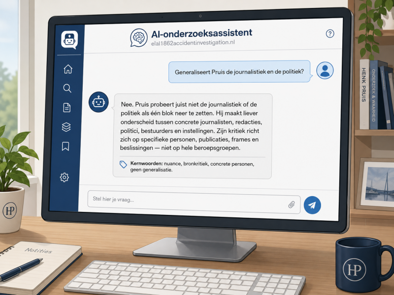 El Al flight 1862: AI onderzoeksassistent