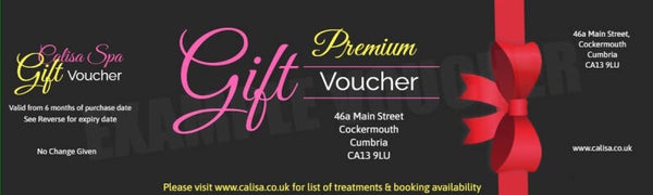 Calisa Spa Premium Gift Voucher (covers all treatments)