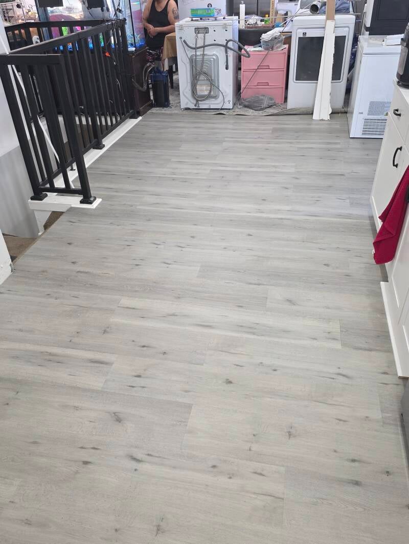 2025 Kitchen LVP Flooring Remodel. Magna, Utah