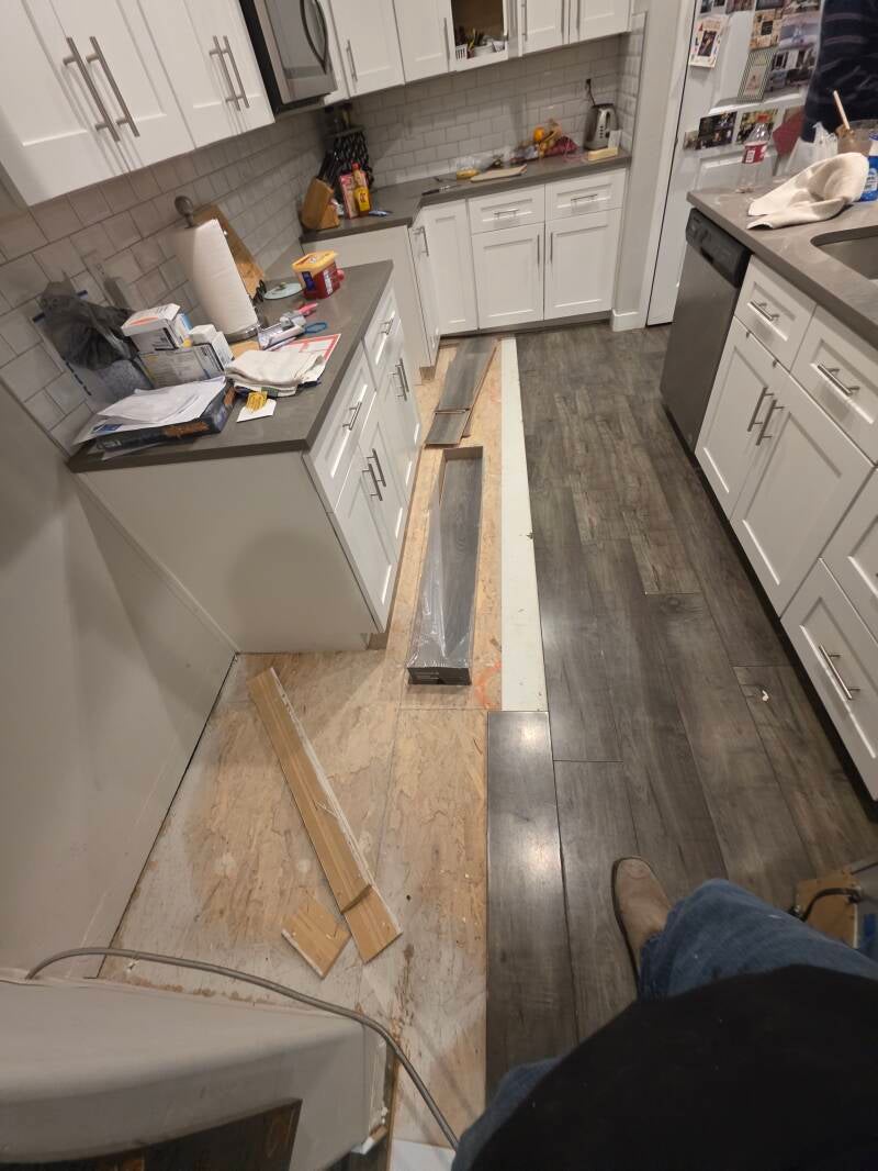 Laminate Flooring Repair, Draper, Utah