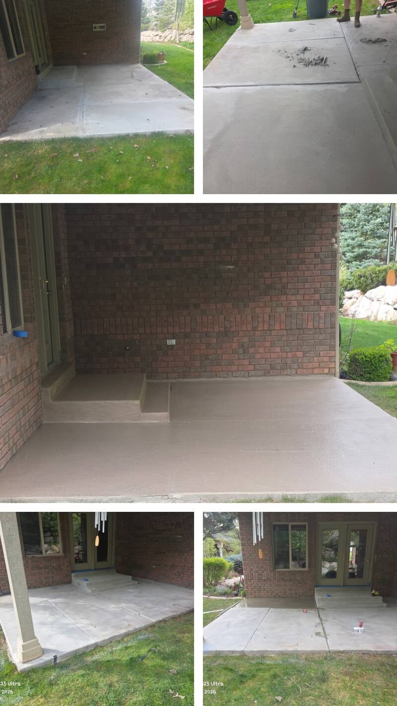 Concrete Restoration 2026“Concrete restoration and resurfacing project — durable, long‑lasting finish for improved safety and curb appeal in Davis County, Utah.”