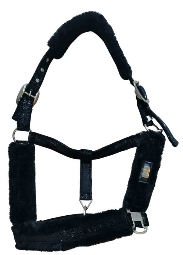 Halster Horsegear zwart bont full