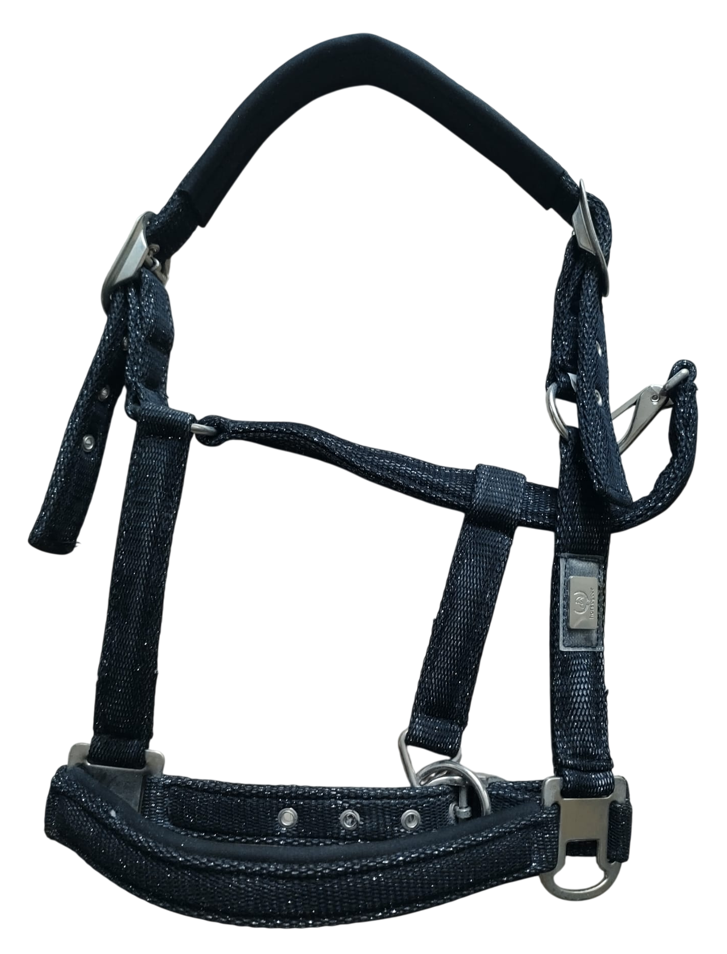 Halster Horsegear zwart glitter full