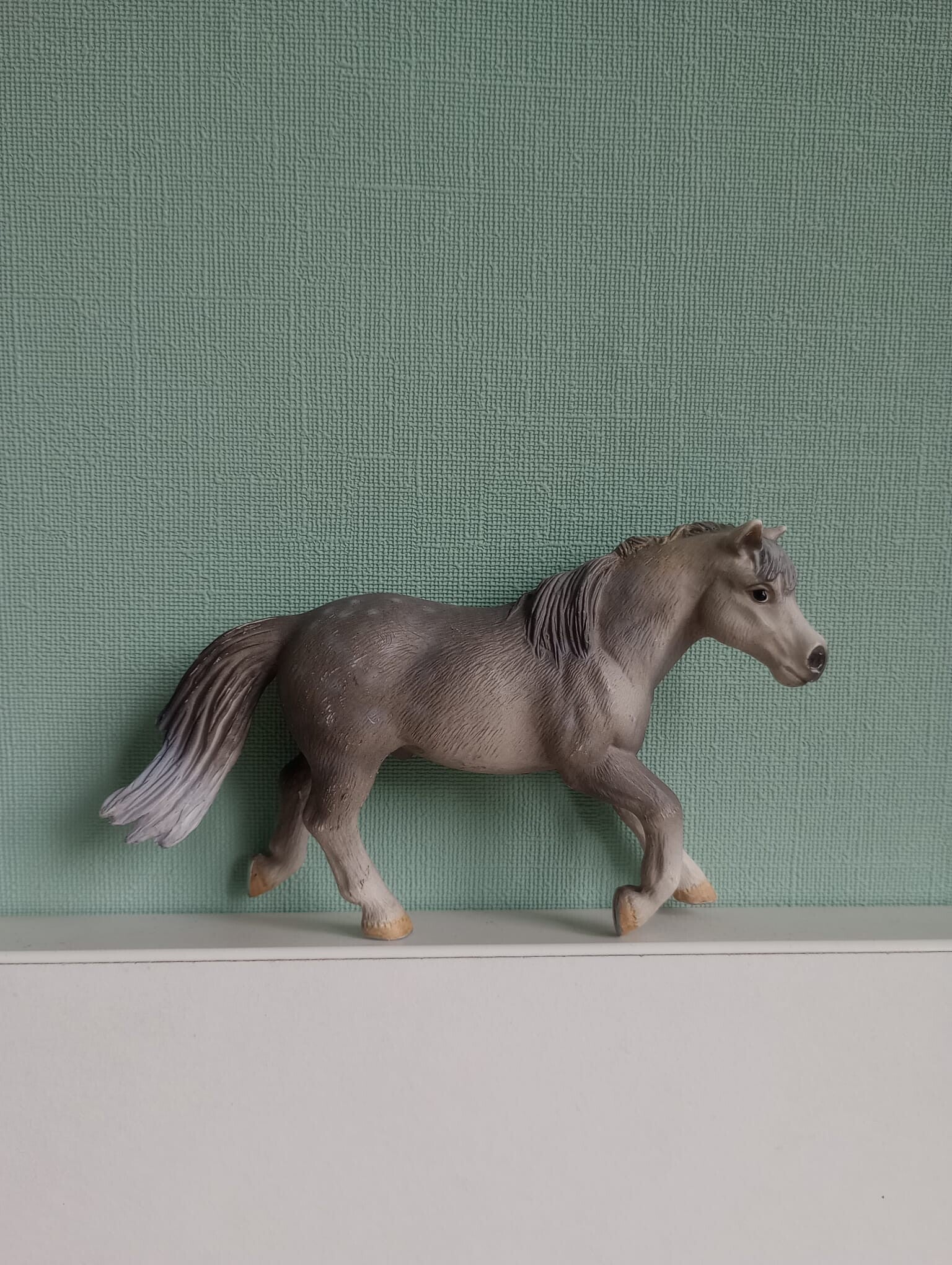 Schleich Grijze rijpony 13298