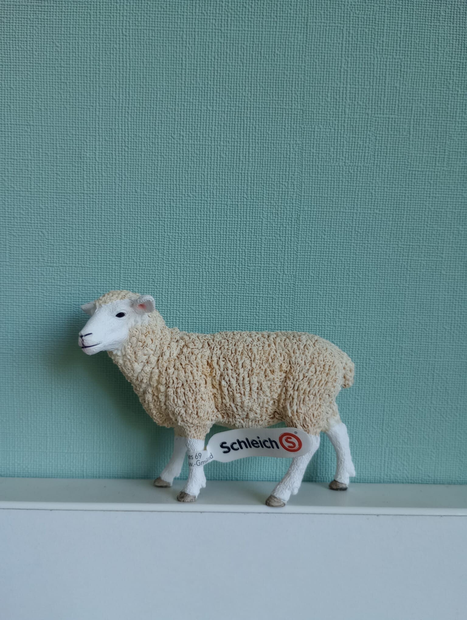 Schleich schaap 13882 met kaartje