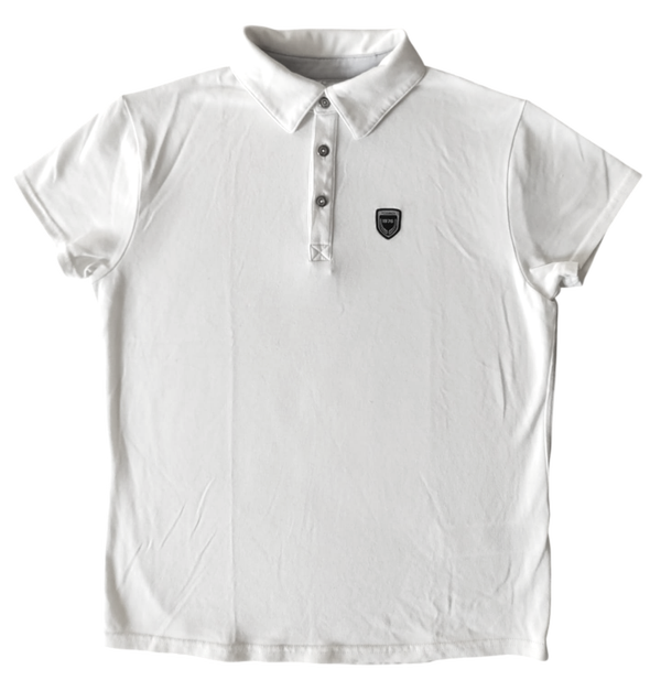 Wedstrijd t-shirt wit Fouganza kinderen maat 158/164