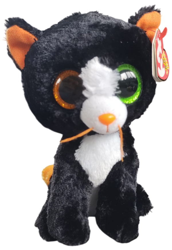TY Beanie Boo Pluche - Beangst de Kat 15cm (Halloween Exclusief)