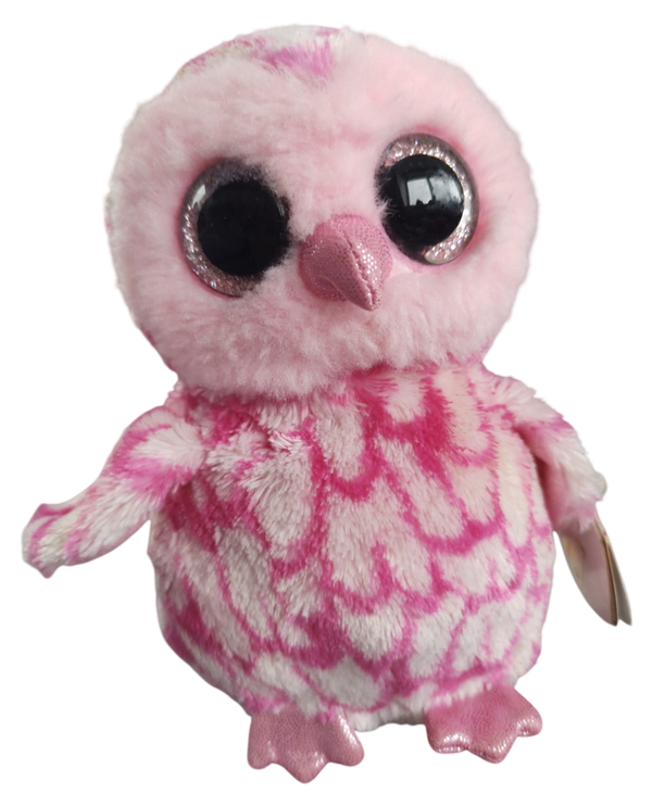 Ty beanie boo Twiggy Roze Uil 15 cm