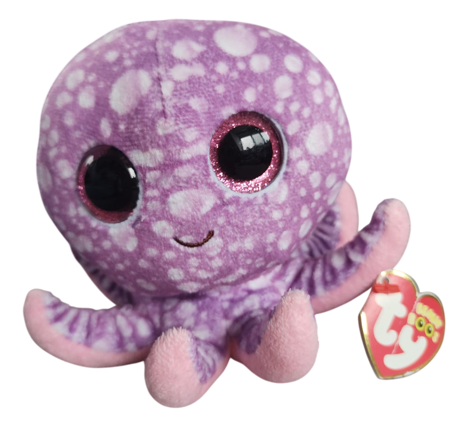 TY Beanie Boos LEGS Purple Octopus 15cm
