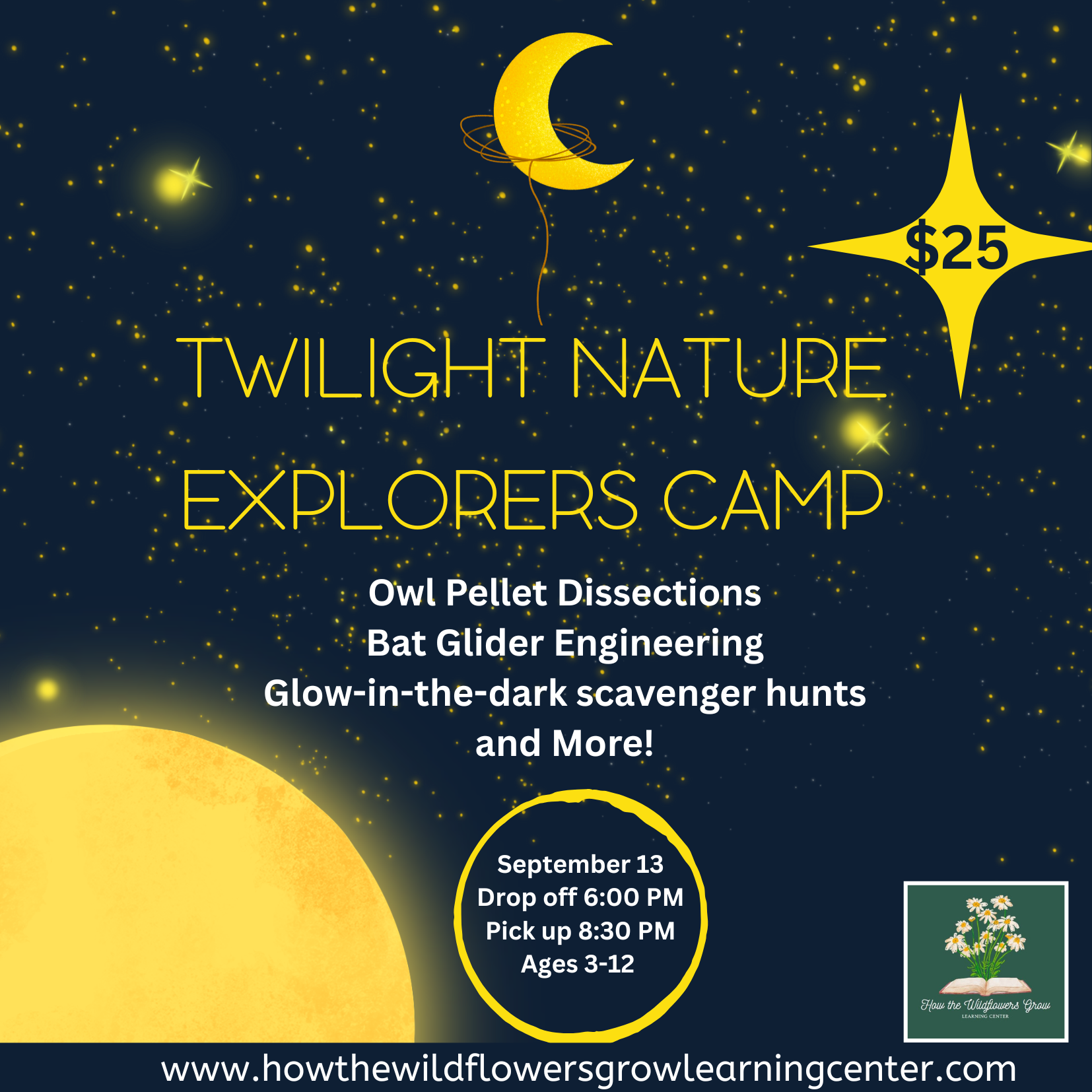 Twilight Nature Explorers Camp (SOLD  OUT)