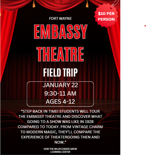 Embassy Theatre Field Trip