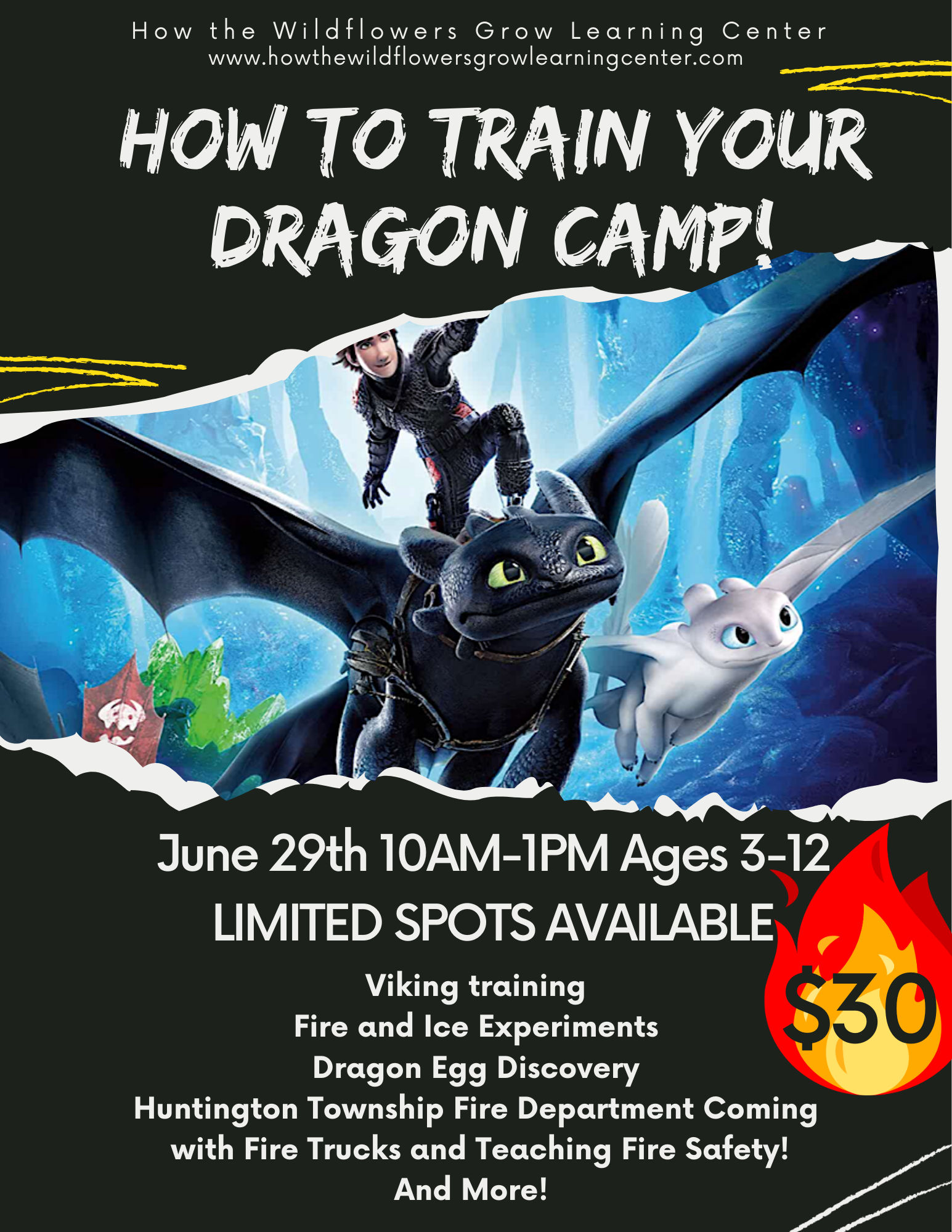 How to Train Your Dragon Summer Camp!