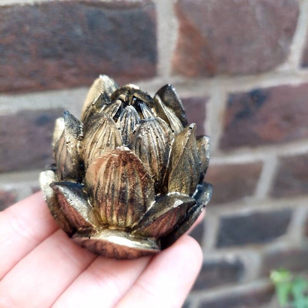 Lotus ruwe opaal, zwarte toermalijn, shungiet