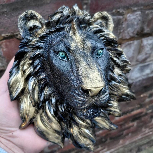 leeuw golden healer, zebrajaspis, gele mica