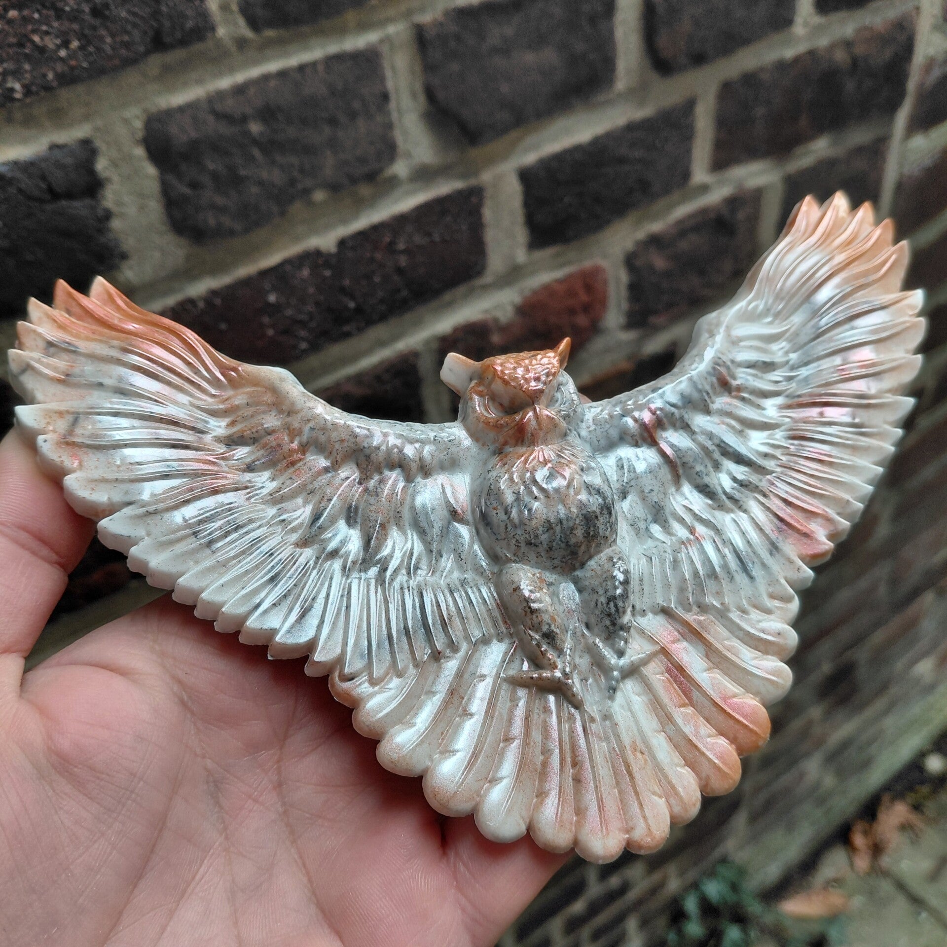 Uil carneool, engelenkwarts