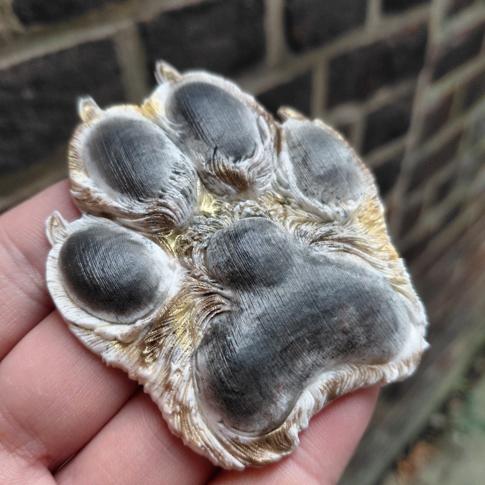 Poot amethist, rozenkwarts