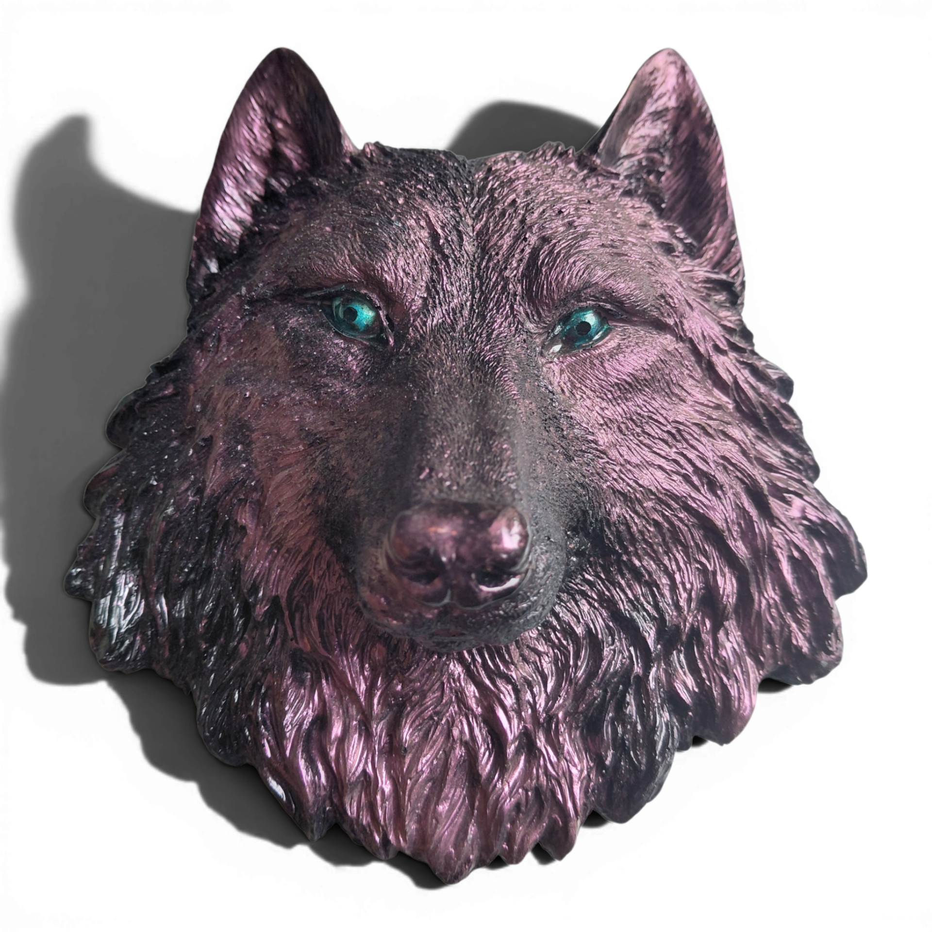 Wolf koraalfossiel, rode jaspis, hematiet
