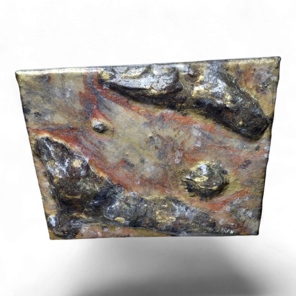 Mixed media epoxy-art 30 x 25 cm