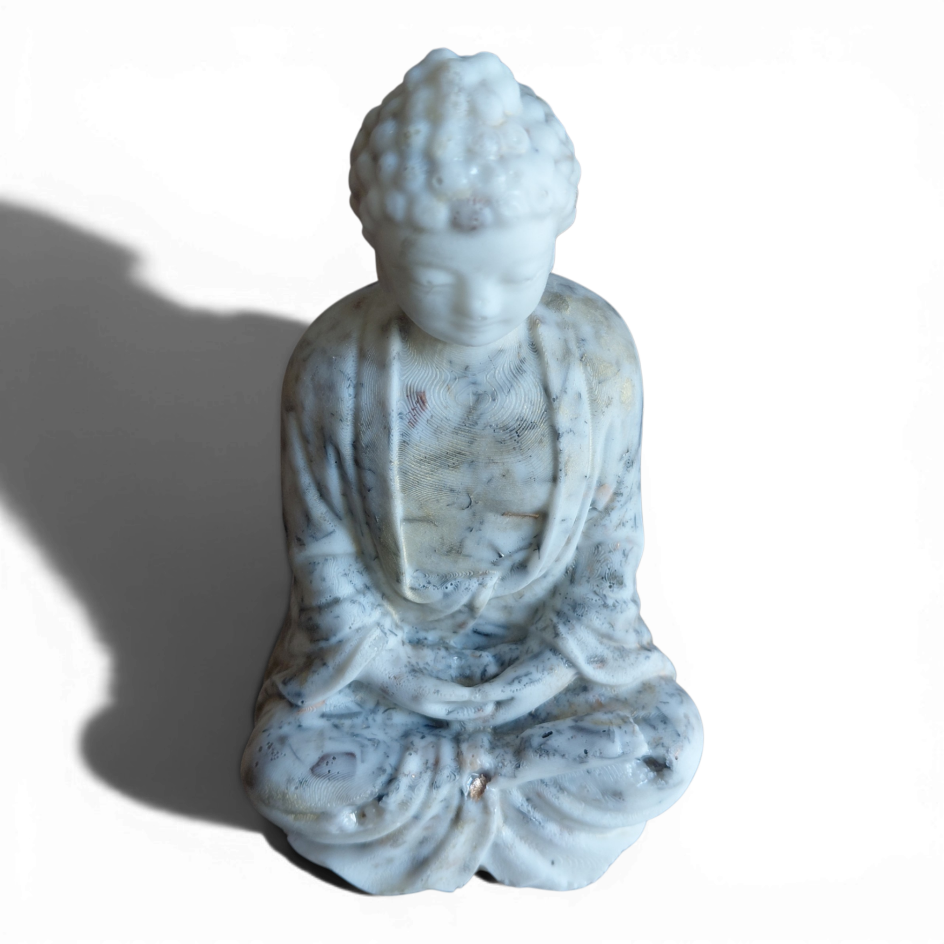 Buddha fuchsiet, roze toermalijn, labradoriet