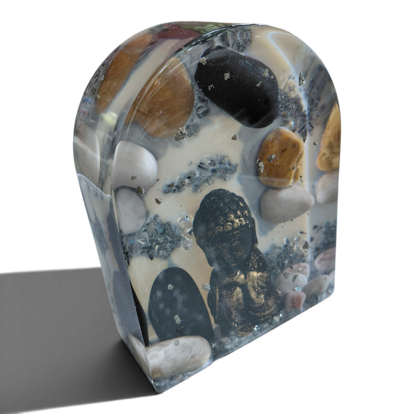 Epoxy-art Buddha ornament (pyriet)