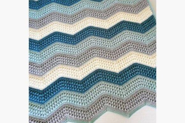 Calming Puff Wave Blanket
