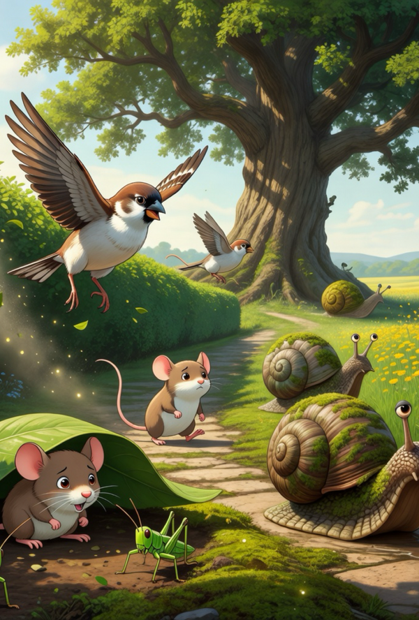under the whispering leaf: a journey to the great meadow