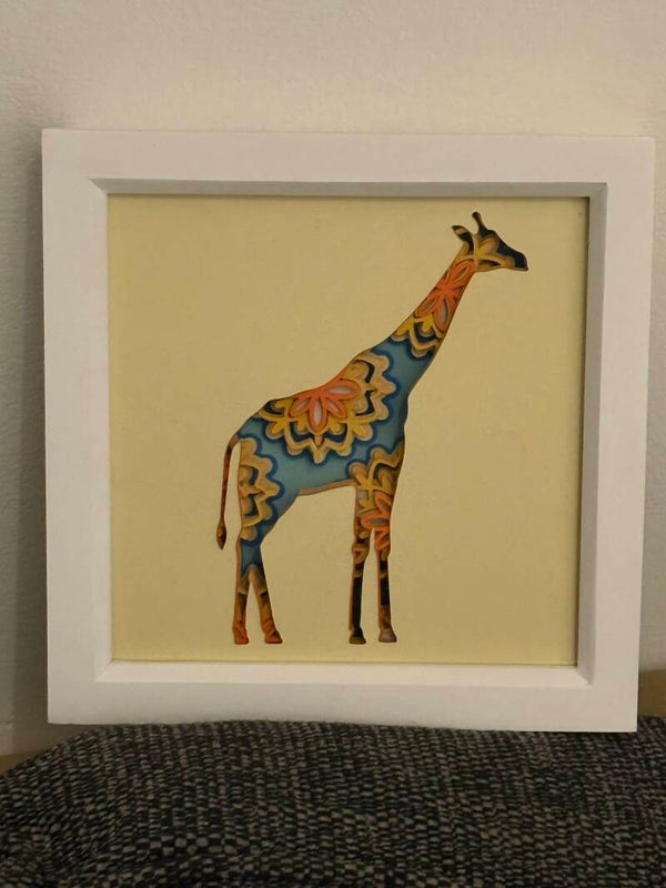 Giraffe Shadow Box (Copy)