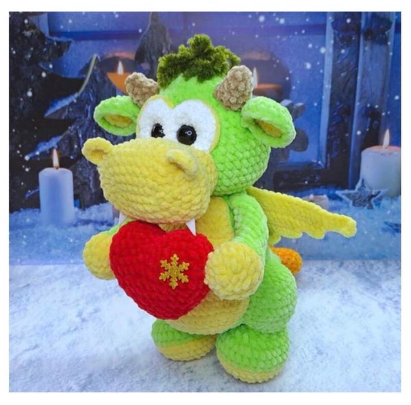 Crochet Dragon Toy Pattern Amigurumi