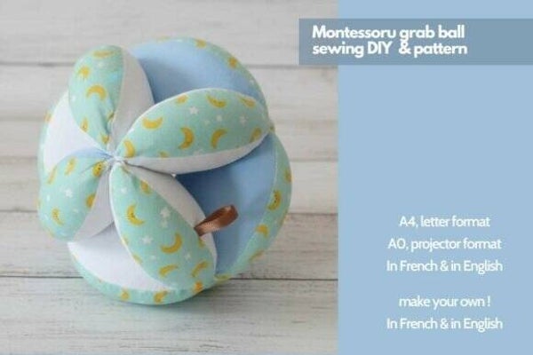 Montessori Grasping Ball Sewing Pattern