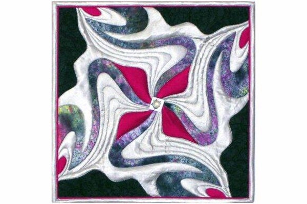 Calligraph Designer Pinwheel Patchwork Quilt Pattern