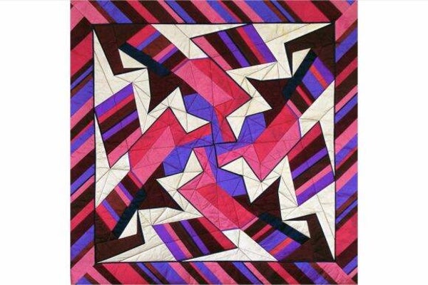 Fractures Designer Pinwheel Patchwork Quilt Pattern