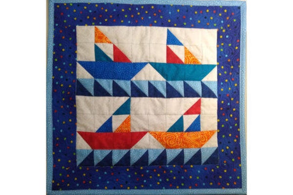 Summer Sailboats Pattern