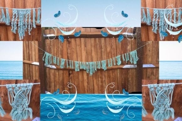Shabby Chic Macrame Garland 2 Pattern