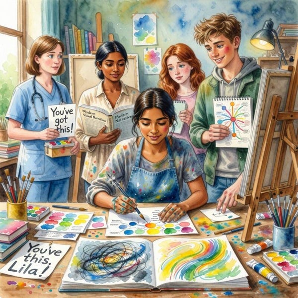 let your art speak