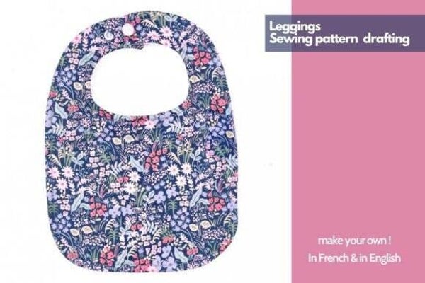 Press stud bib pattern