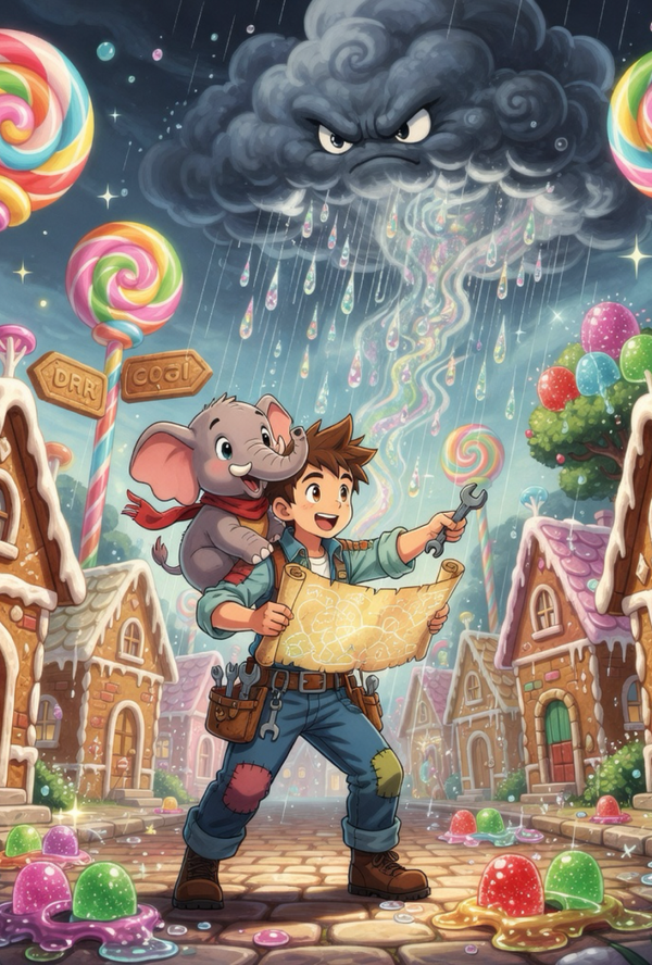 The Whimsical Quest of Spanner and Timber
