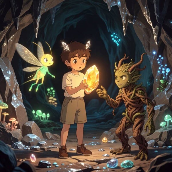 The guardians of the sunstone cave